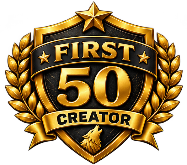 FIRST50 Creator recognition